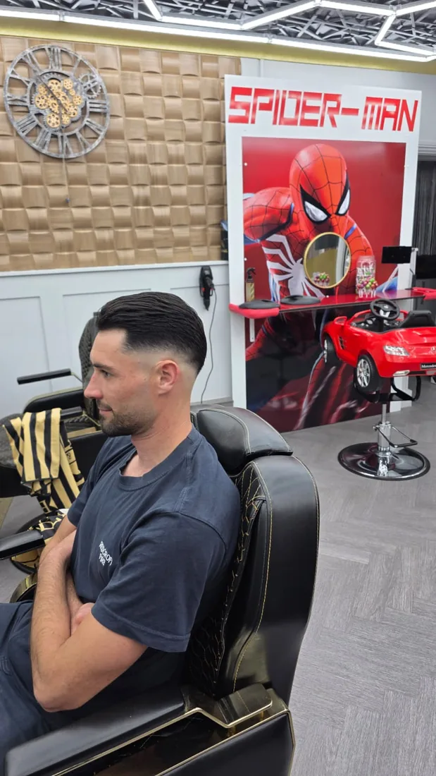 Classic men's skin fade